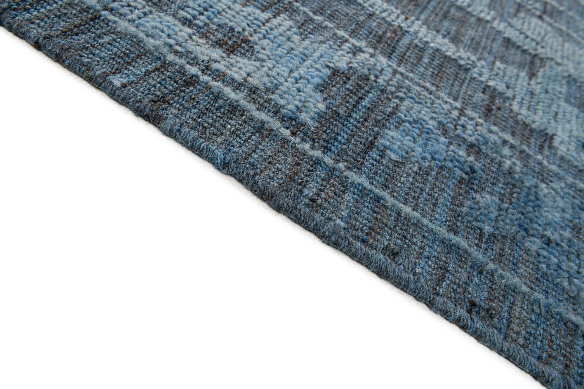 10' x 14' 7 Hand Knotted Oushak Wool Rug