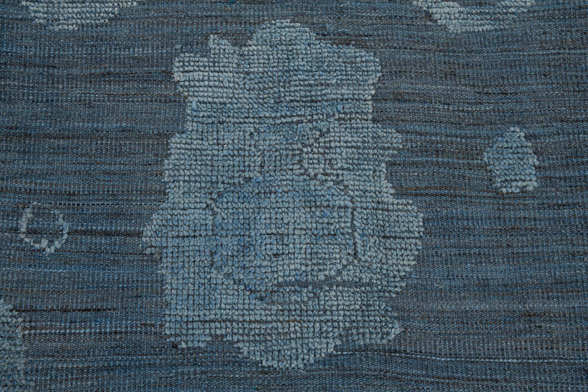 10' x 14' 7 Hand Knotted Oushak Wool Rug