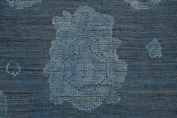 10' x 14' 7 Hand Knotted Oushak Wool Rug