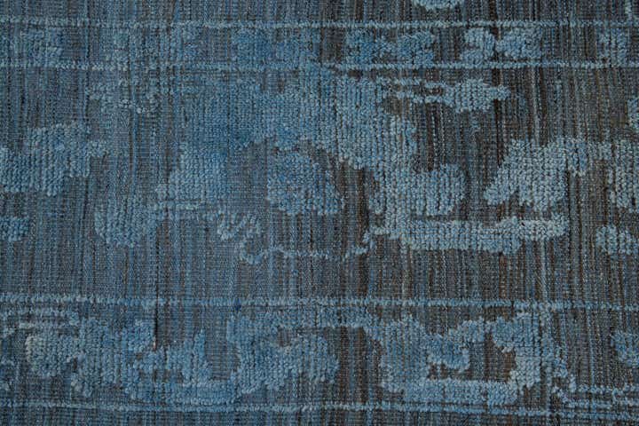 10' x 14' 7 Hand Knotted Oushak Wool Rug