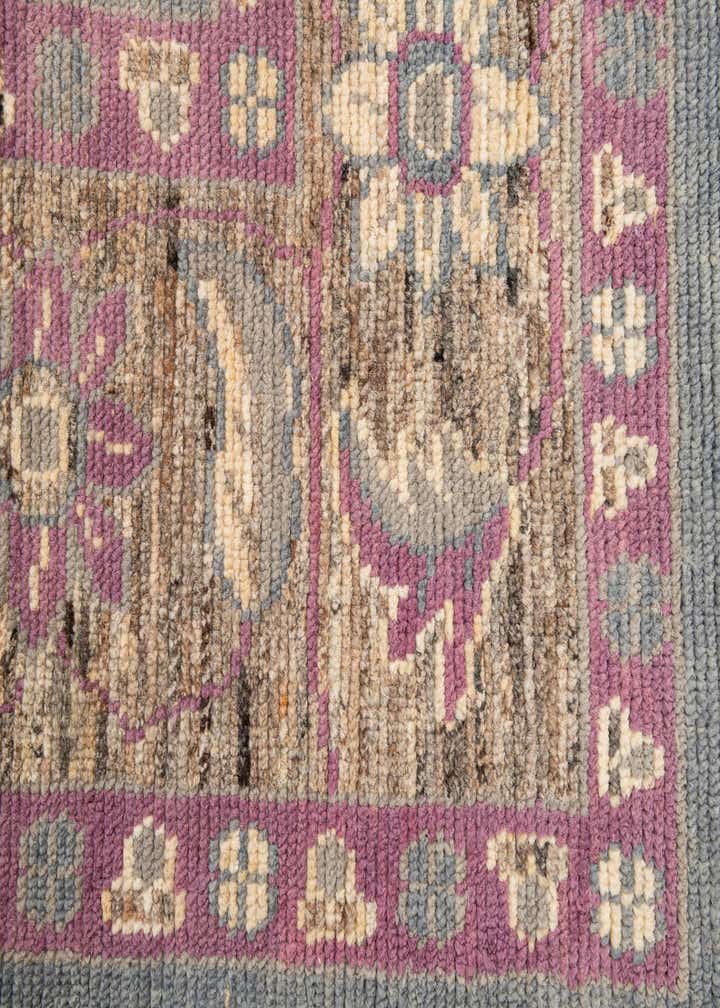 9' 4 x 12' 3 Hand Knotted Oushak Wool Rug