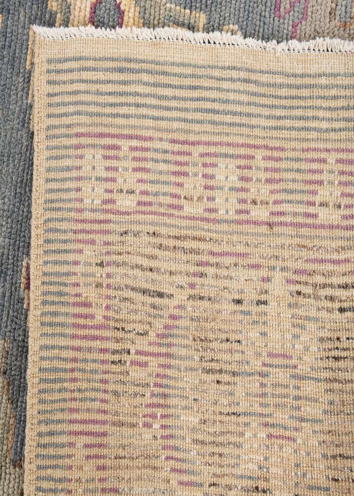 9' 4 x 12' 3 Hand Knotted Oushak Wool Rug