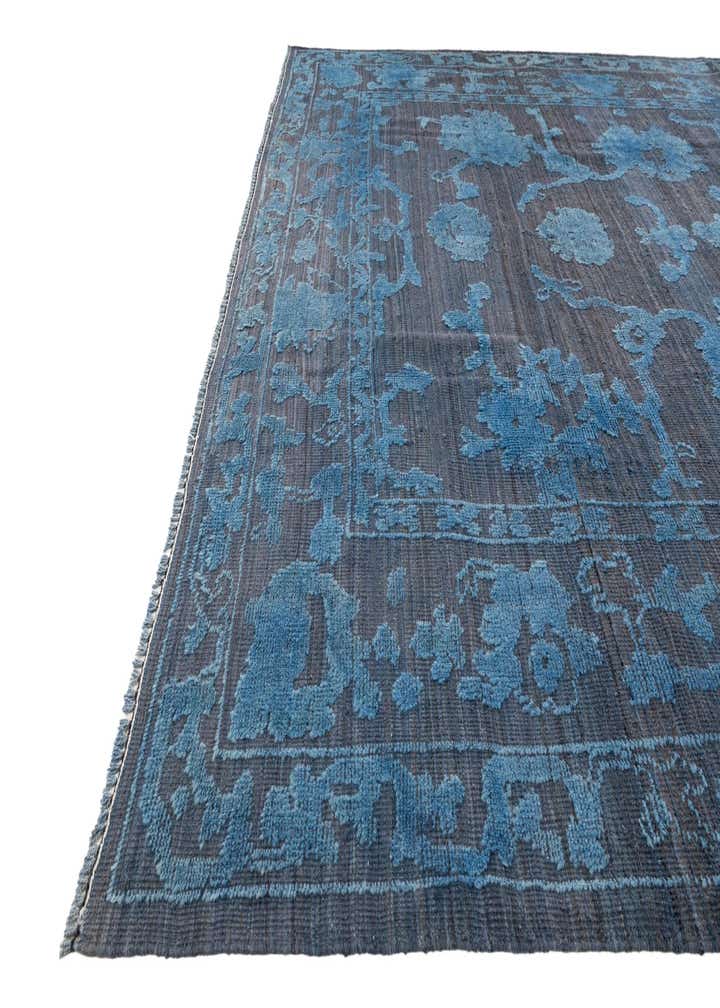 9' 5 x 12' 3 Hand Knotted Oushak Wool Rug