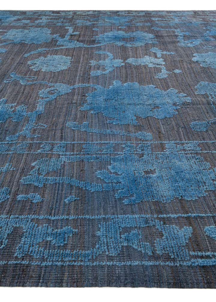 9' 5 x 12' 3 Hand Knotted Oushak Wool Rug