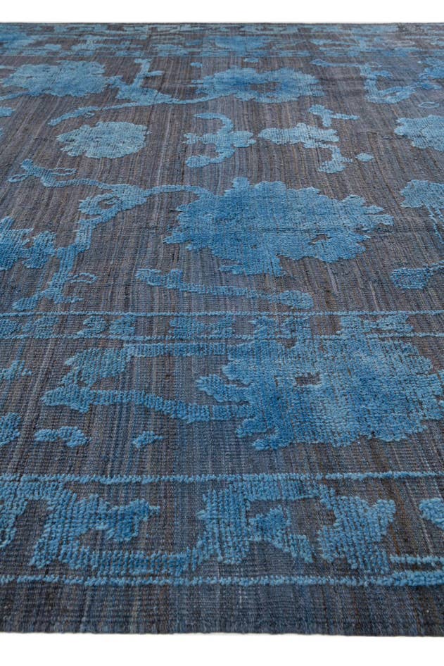 Detail image of 285cm x 375cm anudado a mano Oushak Alfombra Lana