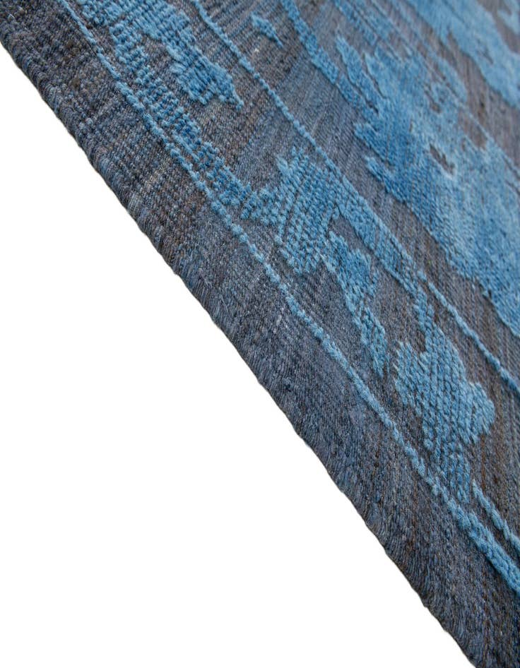 Detail image of 9' 5 x 12' 3 Hand Knotted Oushak Wool Rug