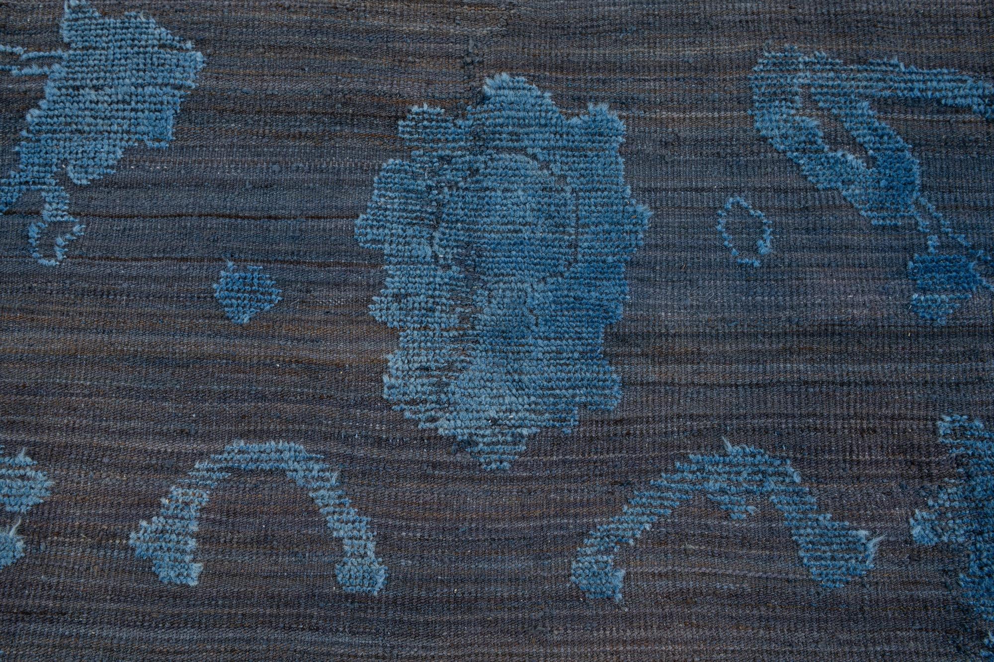 285cm x 375cm anudado a mano Oushak Alfombra Lana