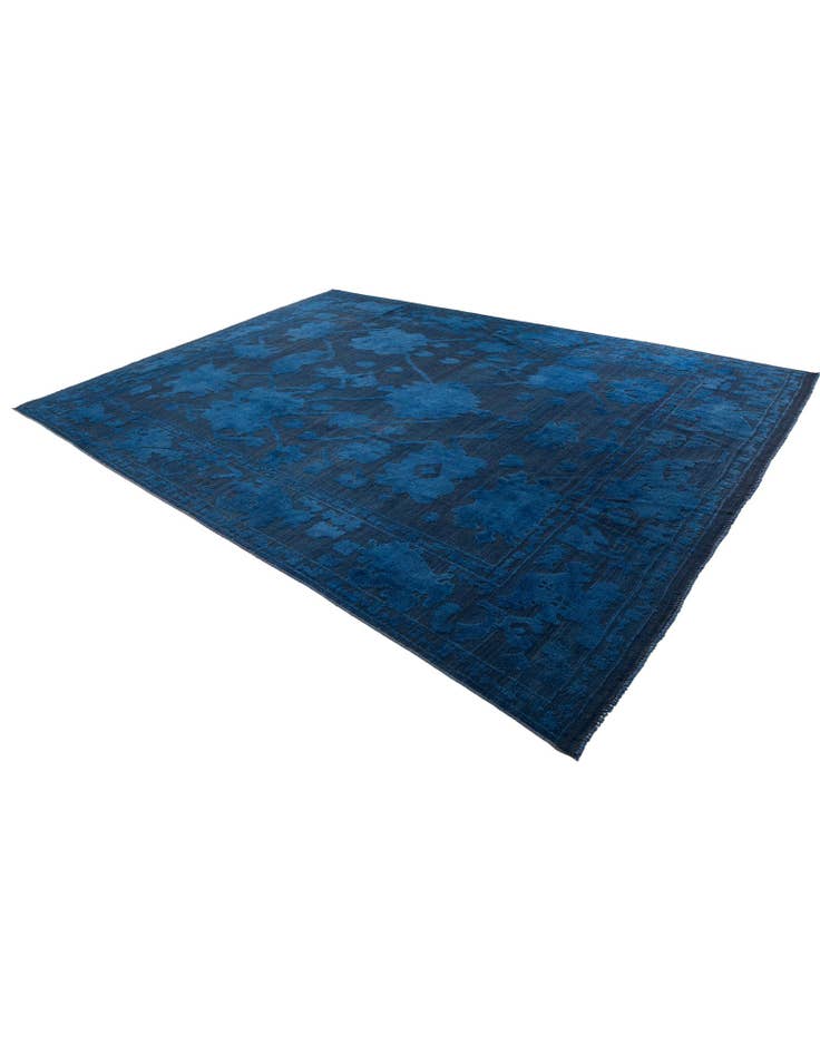 Detail image of 10' 2 x 14' 1 Hand Knotted Oushak Wool Rug