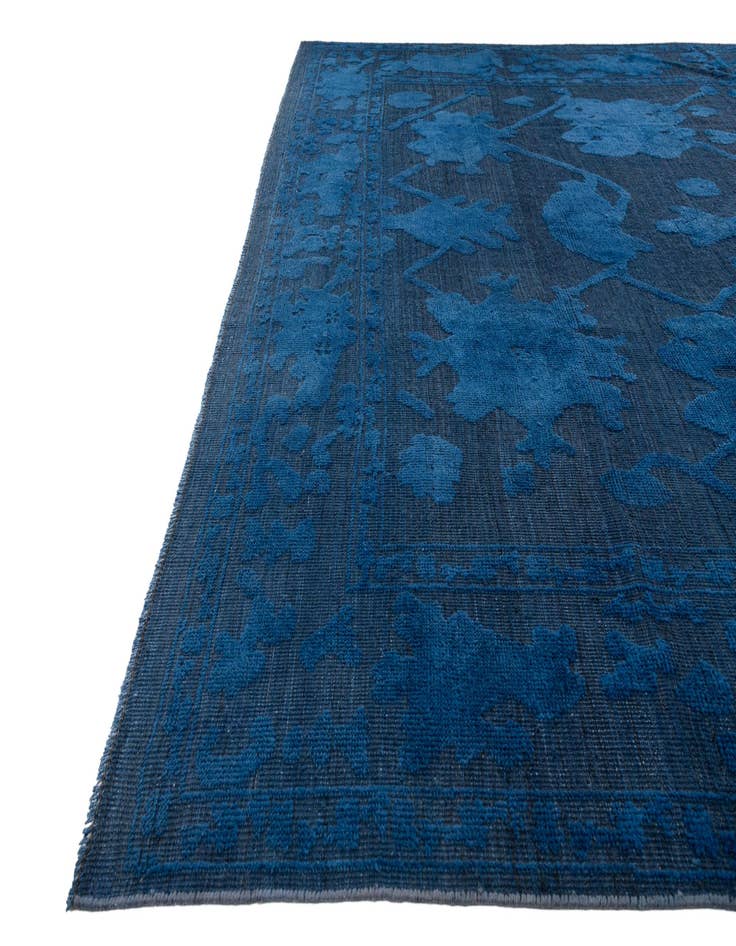 Detail image of 10' 2 x 14' 1 Hand Knotted Oushak Wool Rug