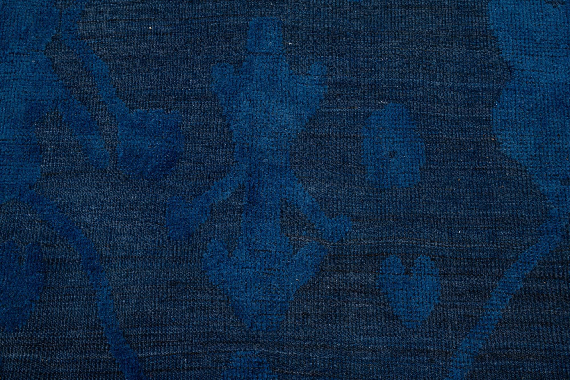 10' 2 x 14' 1 Hand Knotted Oushak Wool Rug