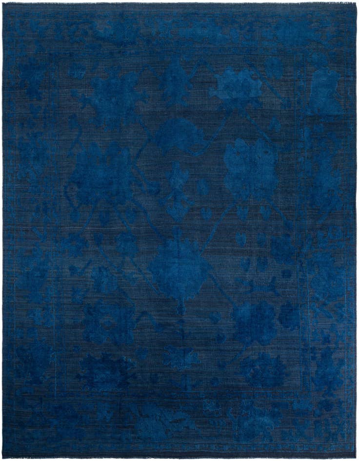 Detail image of 10' 2 x 14' 1 Hand Knotted Oushak Wool Rug
