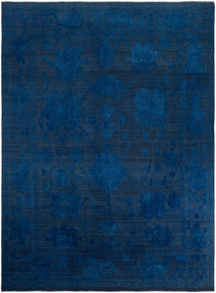Detail image of 10' 2 x 14' 1 Hand Knotted Oushak Wool Rug