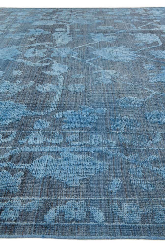 9' x 12' 1 Hand Knotted Oushak Wool Rug