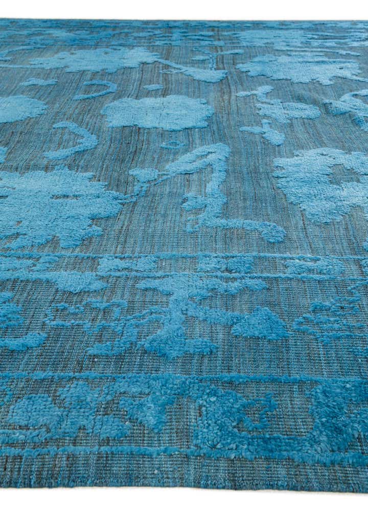8' 10 x 12' 3 Hand Knotted Oushak Wool Rug