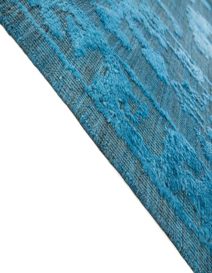 Detail image of 8' 10 x 12' 3 Hand Knotted Oushak Wool Rug