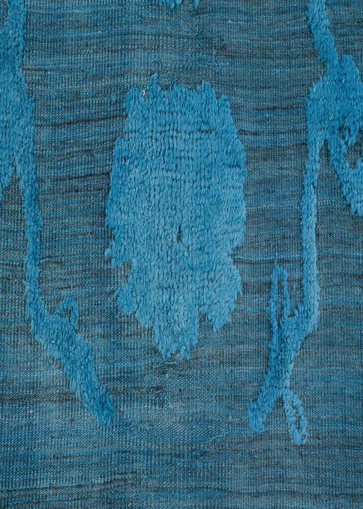 8' 10 x 12' 3 Hand Knotted Oushak Wool Rug