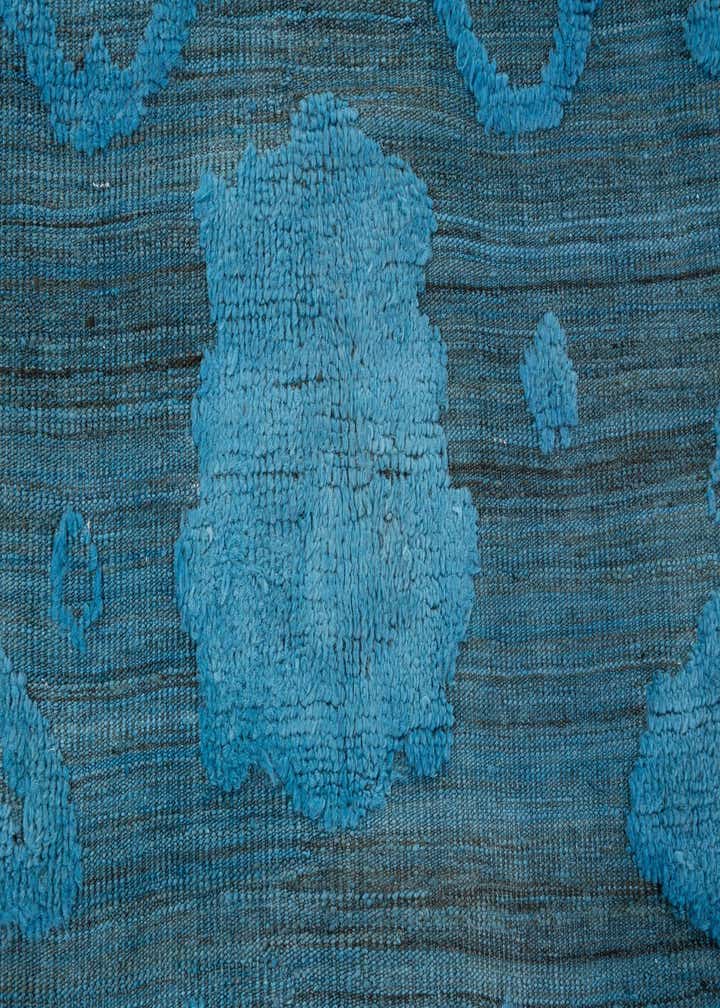 8' 10 x 12' 3 Hand Knotted Oushak Wool Rug