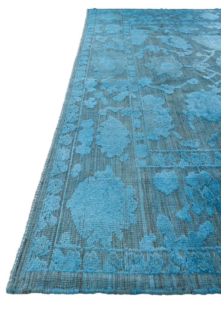 9' 2 x 12' 9 Hand Knotted Oushak Wool Rug