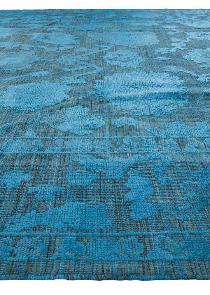 9' 2 x 12' 9 Hand Knotted Oushak Wool Rug