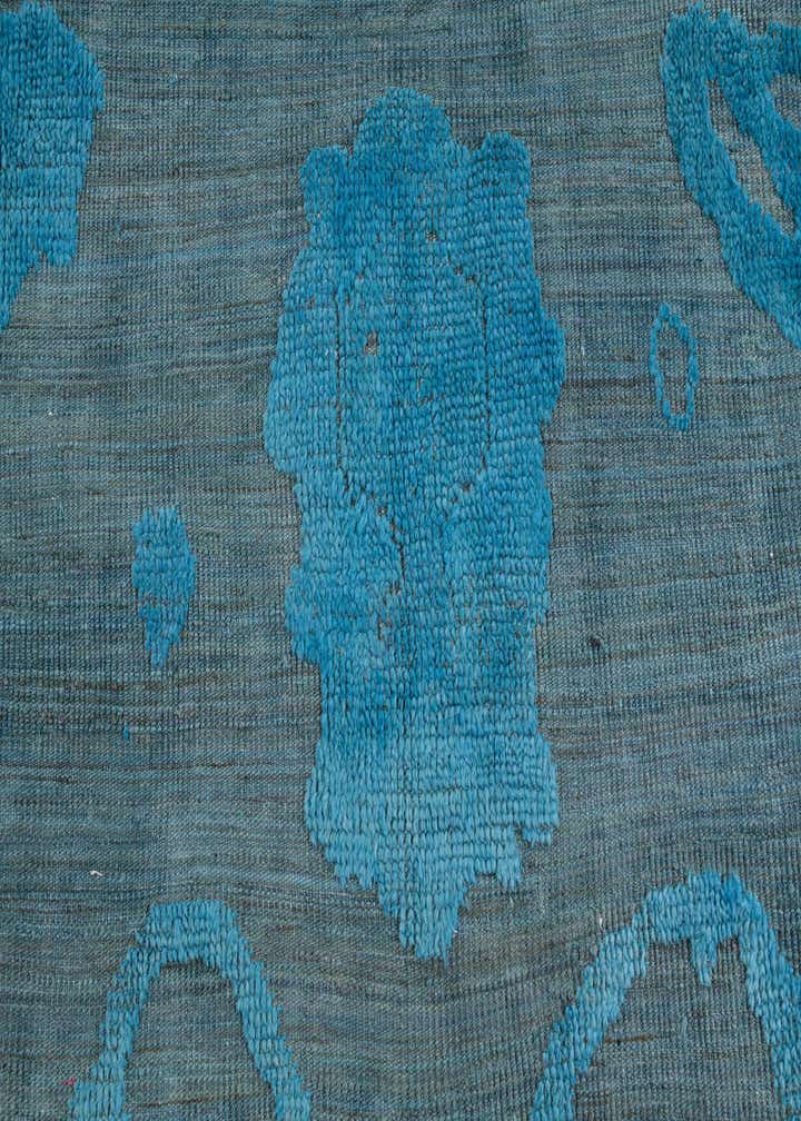 10' 1 x 13' 10 Hand Knotted Oushak Wool Rug