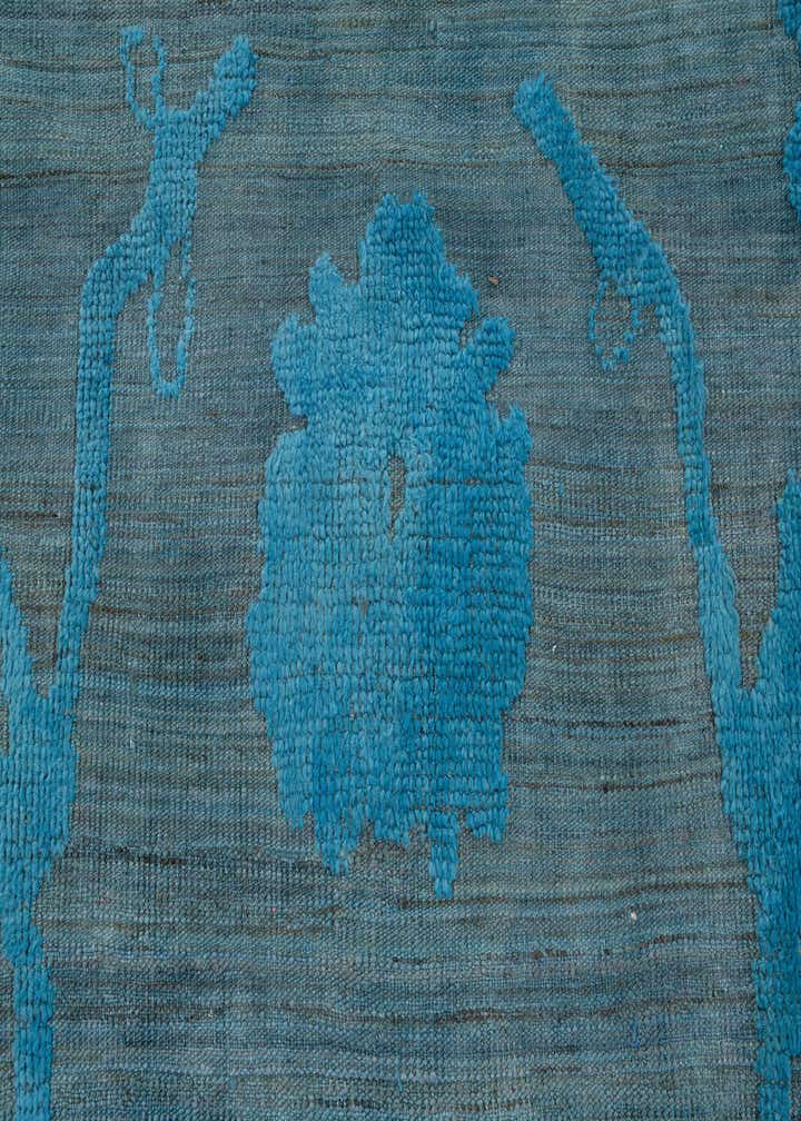 10' 1 x 13' 10 Hand Knotted Oushak Wool Rug
