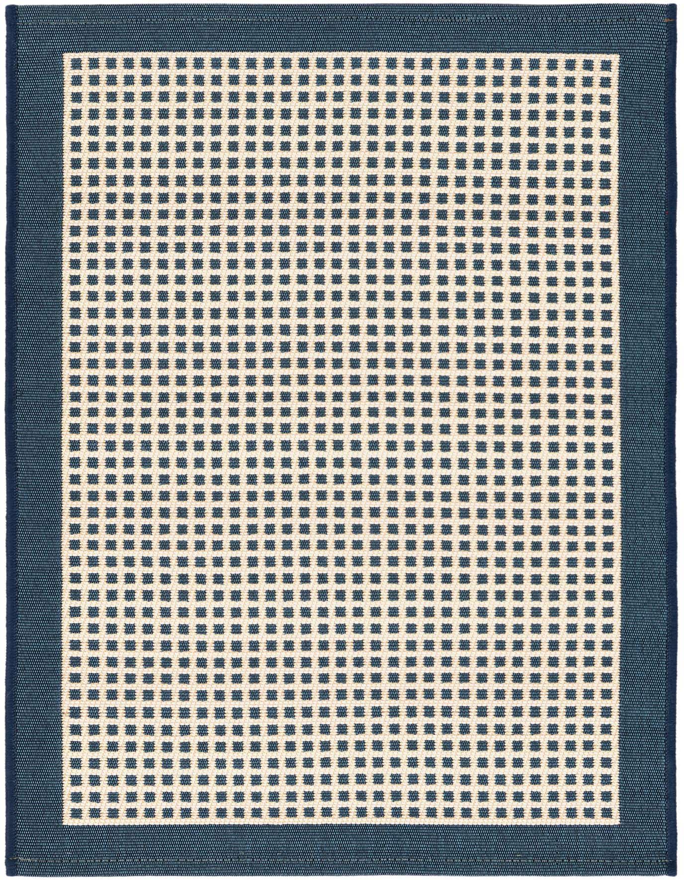 2' x 3' Easy-Clean Border Indoor / Outdoor Rug