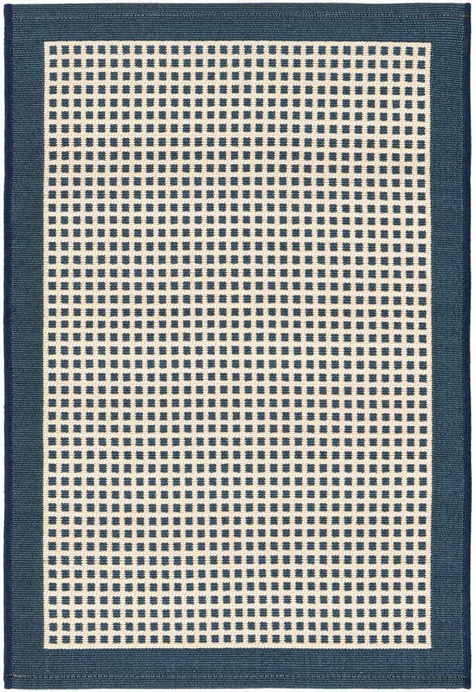 2' x 3' Easy-Clean Border Indoor / Outdoor Rug