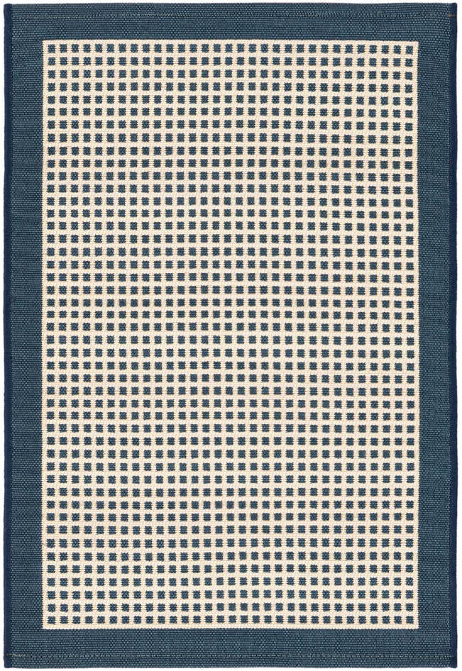 Detail image of 2' x 3' Easy-Clean Border Indoor / Outdoor Rug