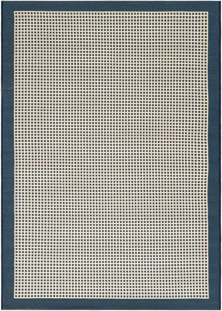 4' x 6' Easy-Clean Border Indoor / Outdoor Rug