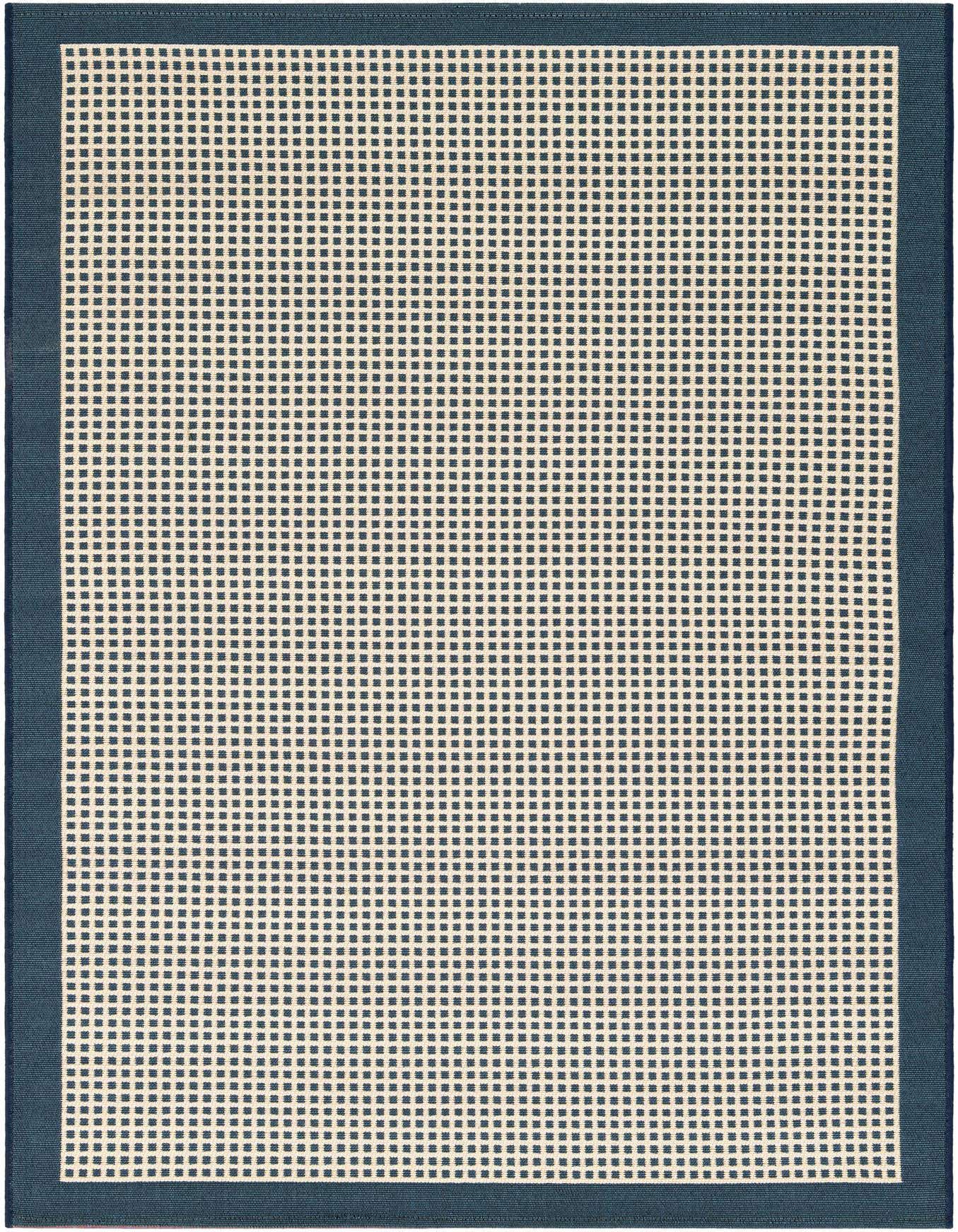 4' x 6' Easy-Clean Border Indoor / Outdoor Rug