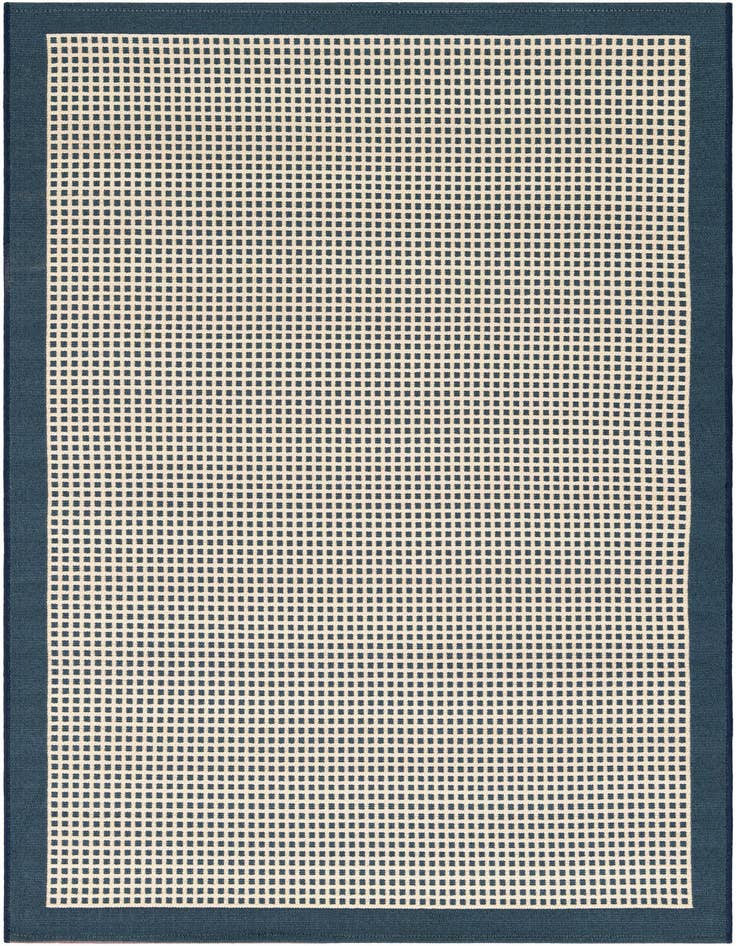 Detail image of 4' x 6' Easy-Clean Border Indoor / Outdoor Rug