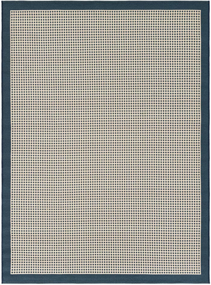 Detail image of 5' x 7' Easy-Clean Border Indoor / Outdoor Rug
