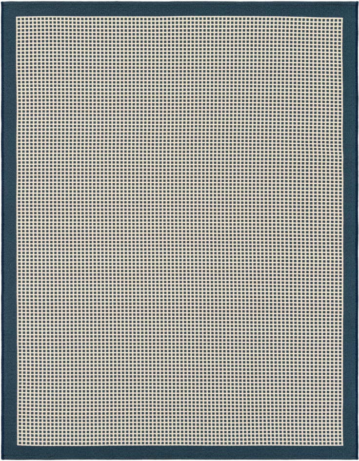 Detail image of 5' x 8' Easy-Clean Border Indoor / Outdoor Rug
