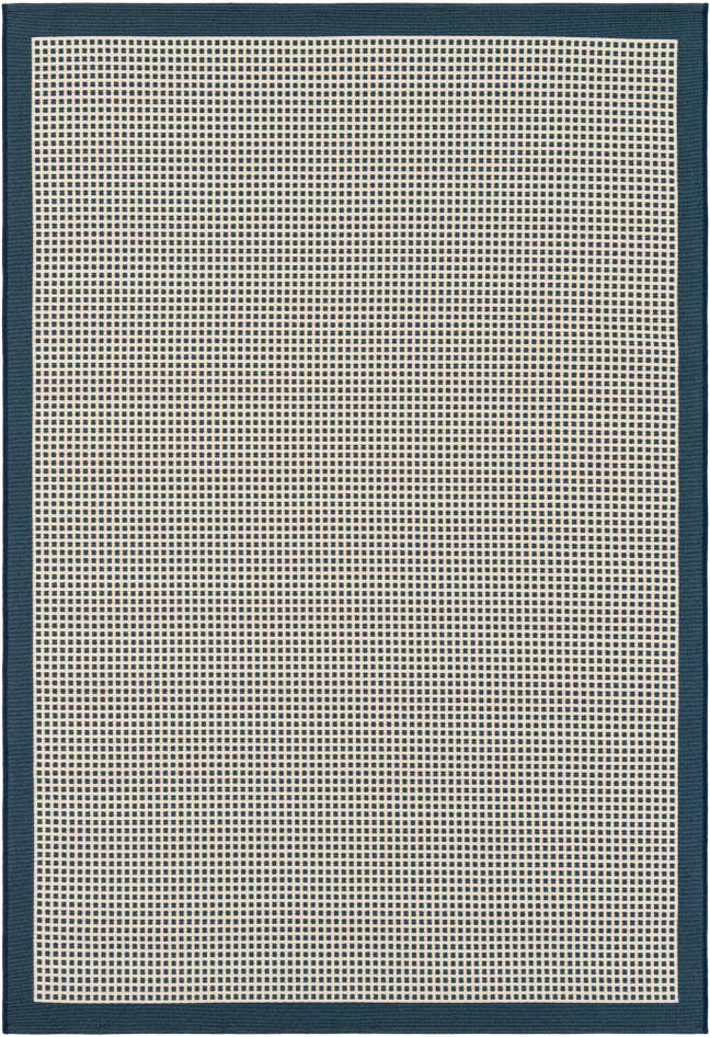 Detail image of 5' x 8' Easy-Clean Border Indoor / Outdoor Rug