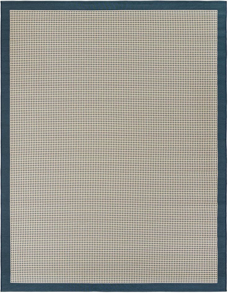 Detail image of 7' 10 x 10' Easy-Clean Border Indoor / Outdoor Rug