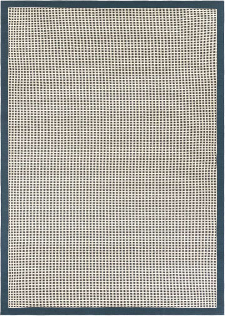 9' x 12' Easy-Clean Border Indoor / Outdoor Rug