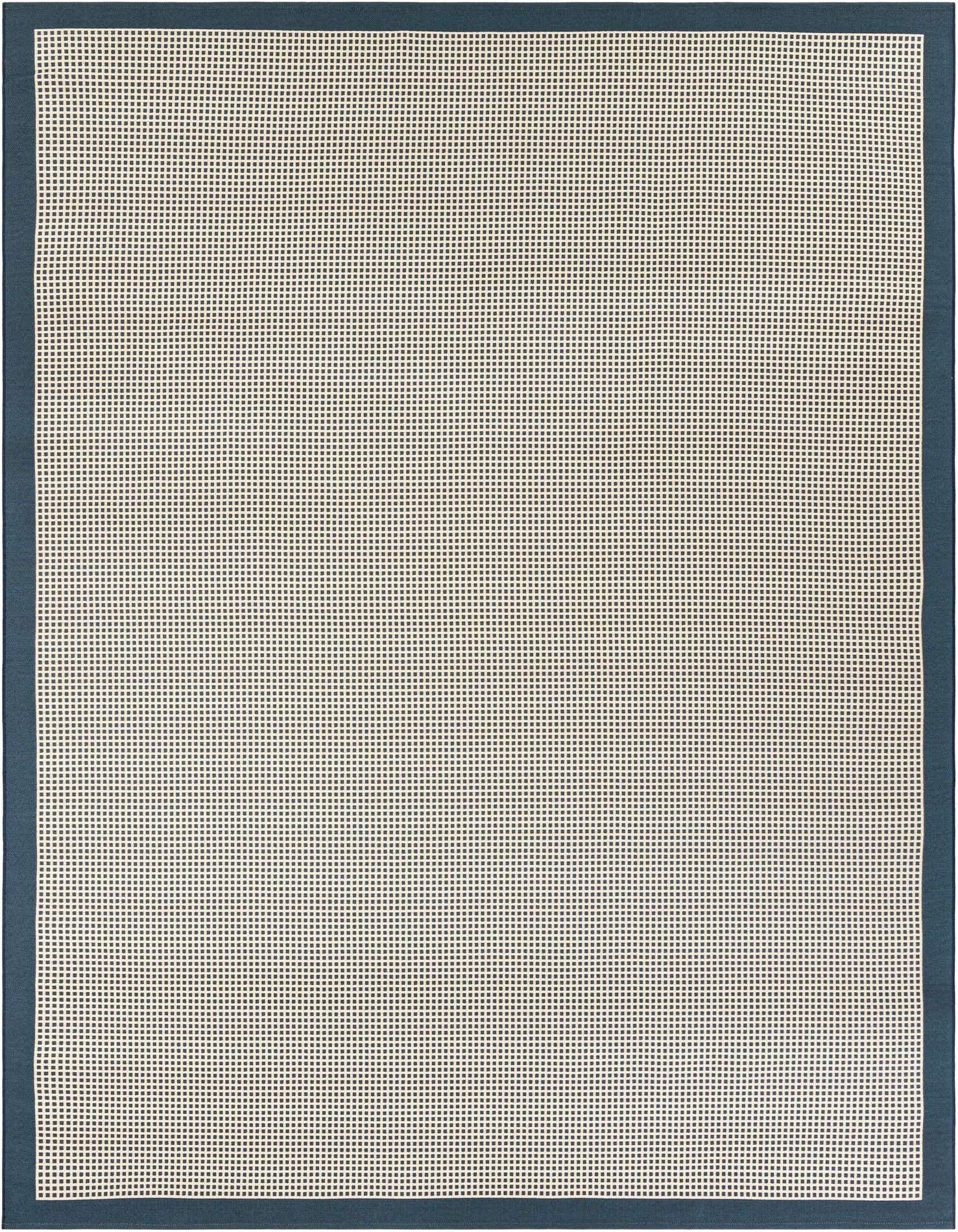 9' x 12' Easy-Clean Border Indoor / Outdoor Rug