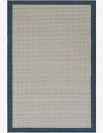 4' x 6' Easy-Clean Border Indoor / Outdoor Rug