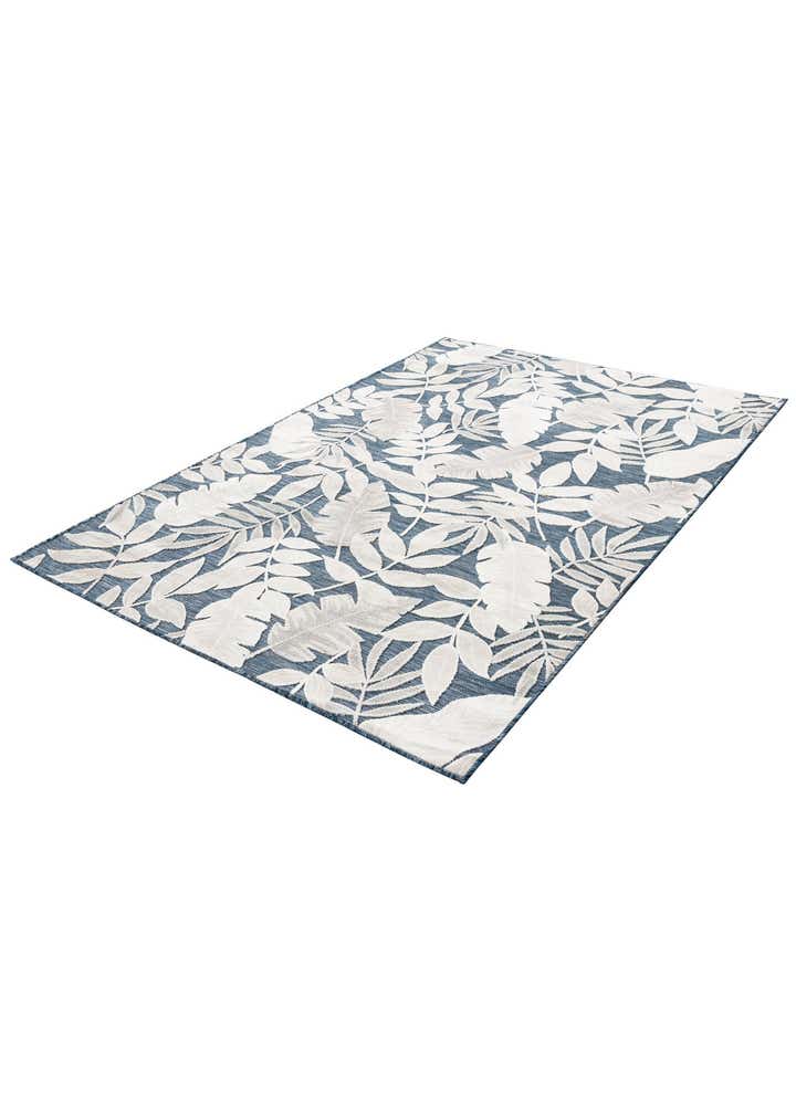 5' 2 x 8' Easy-Clean Botanical Indoor / Outdoor Rug