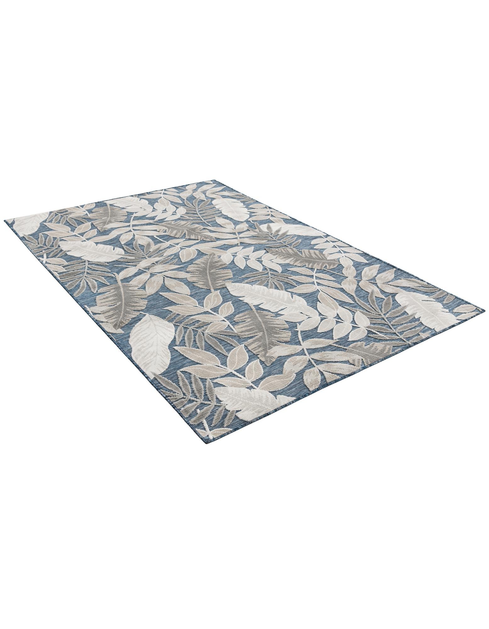 5' 2 x 8' Easy-Clean Botanical Indoor / Outdoor Rug