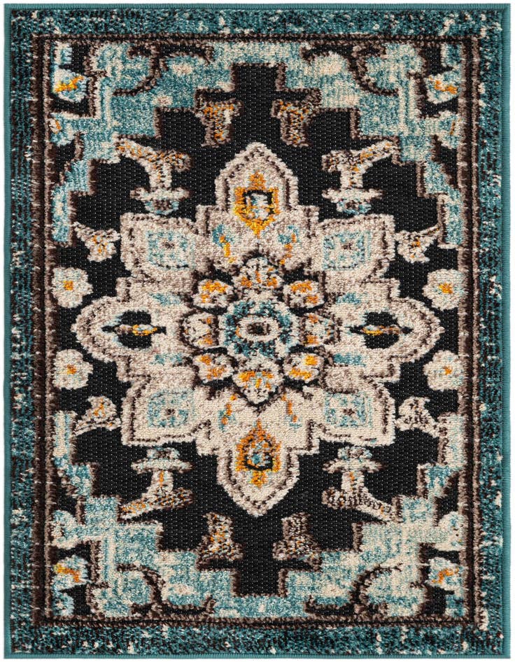 Detail image of 2' x 3' Easy-Clean Casablanca Indoor / Outdoor Rug