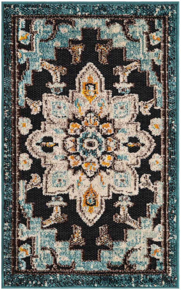Detail image of 2' x 3' Easy-Clean Casablanca Indoor / Outdoor Rug