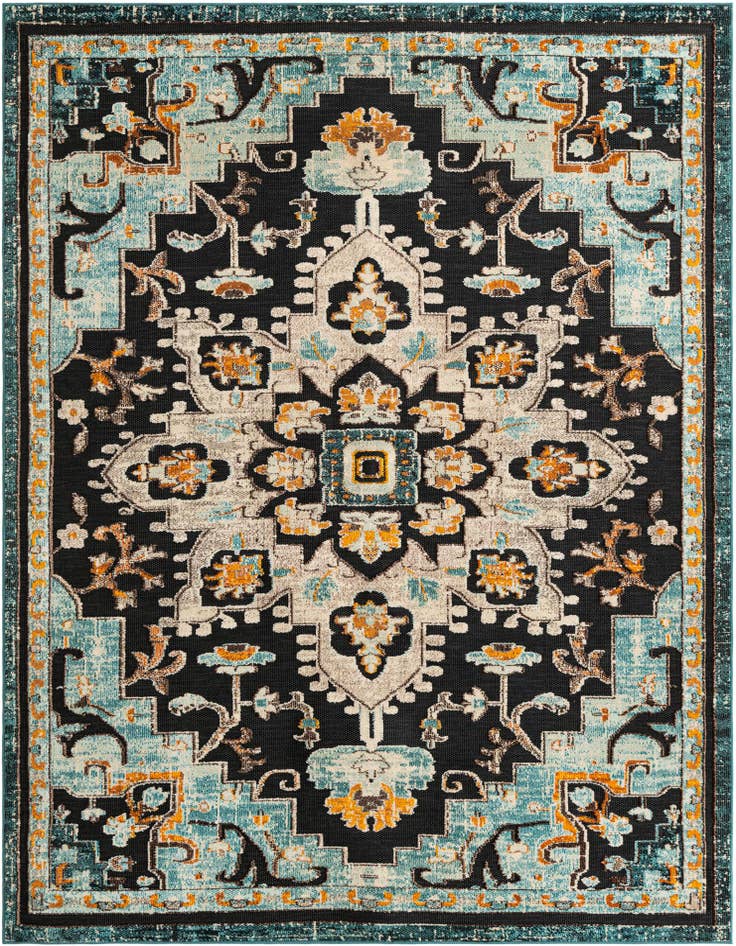 Detail image of 7' 10 x 10' Easy-Clean Casablanca Indoor / Outdoor Rug