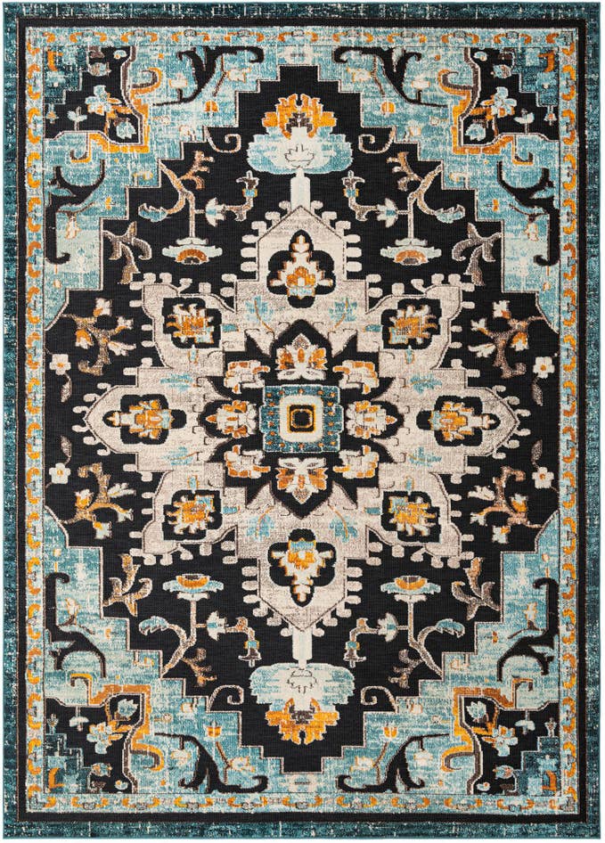 Detail image of 9' x 12' Easy-Clean Casablanca Indoor / Outdoor Rug