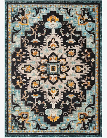 9' x 12' Easy-Clean Casablanca Indoor / Outdoor Rug