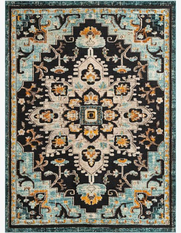 7' 10 x 10' Easy-Clean Casablanca Indoor / Outdoor Rug