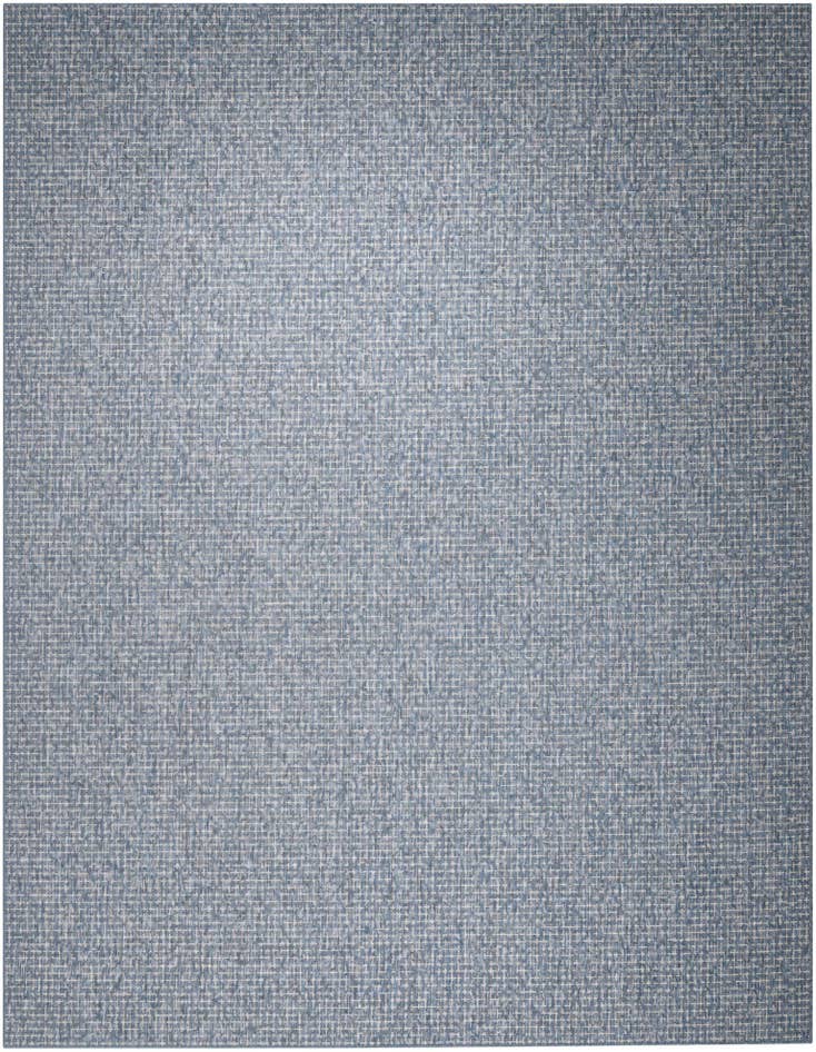 Detail image of 10' x 13' Easy-Clean Checkered Indoor / Outdoor Rug