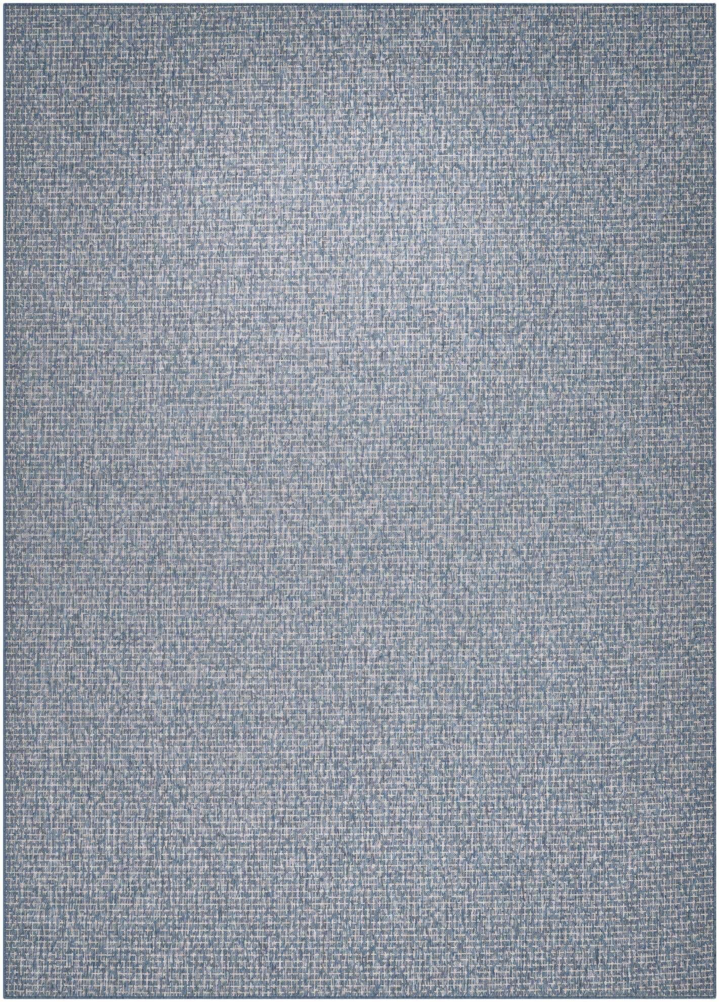 10' x 14' Easy-Clean Checkered Indoor / Outdoor Rug