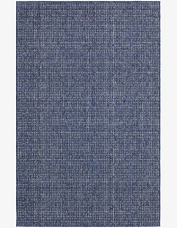 5' 3 x 8' Easy-Clean Checkered Indoor / Outdoor Rug