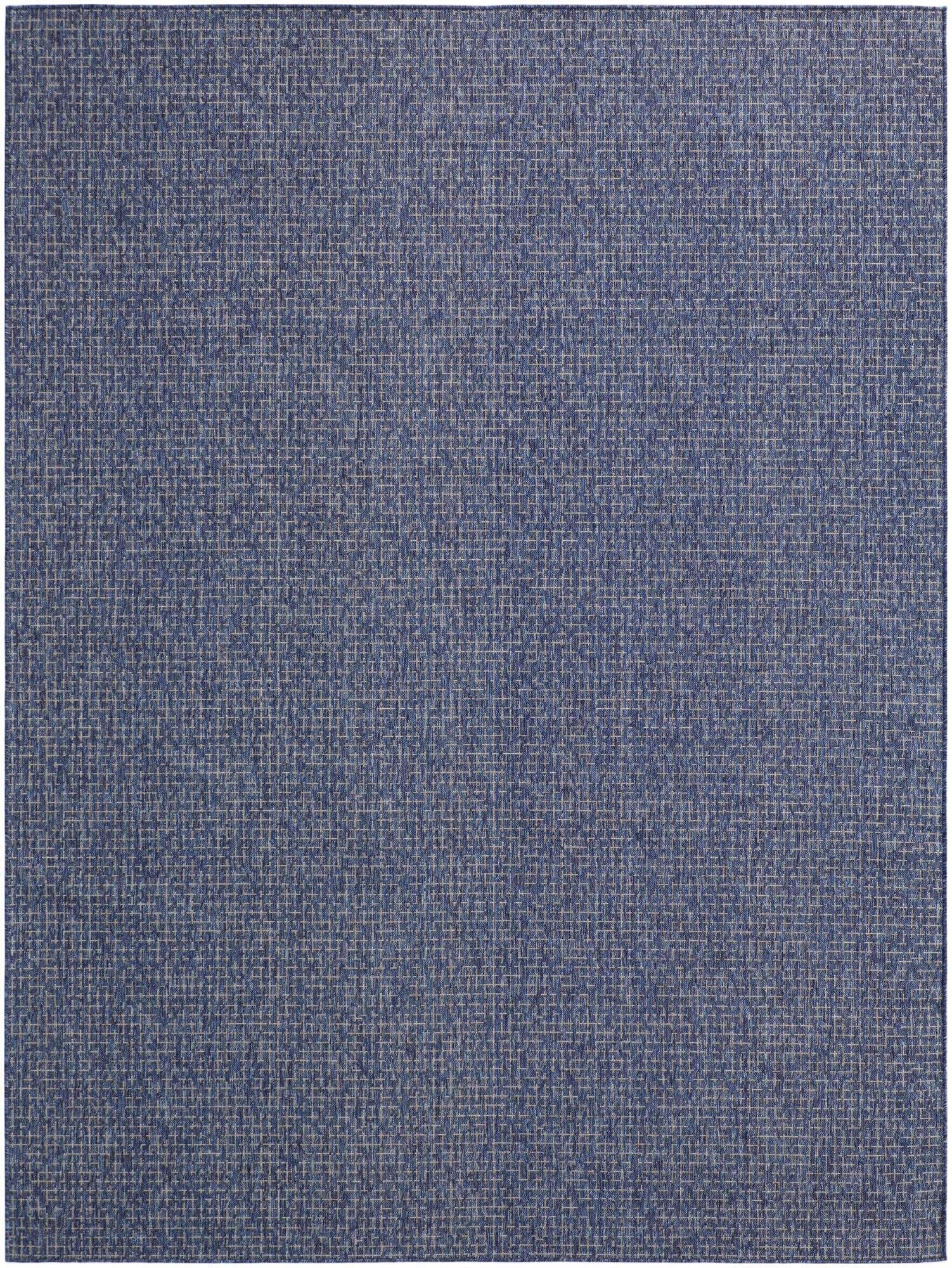 9' x 12' Easy-Clean Checkered Indoor / Outdoor Rug